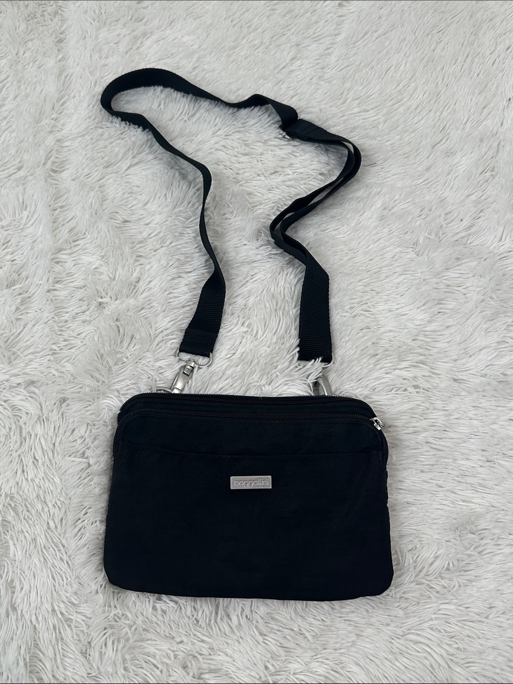 🦊 Baggallini Nylon Crossbody Bag
